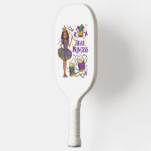 Bead Princess - Mardi Gras Pickleball Schläger (Links)
