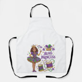 Bead Princess - Mardi Gras Schürze (Vorderseite)