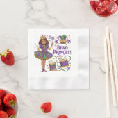Bead Princess - Mardi Gras Serviette (Beispiel)