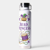 Bead Princess - Mardi Gras Trinkflasche (Rückseite)