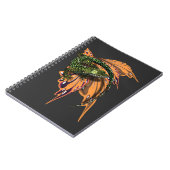 Beaded Anole Lizard Notizblock (Linke Seite)