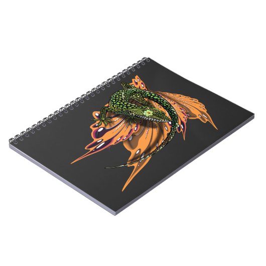 Beaded Anole Lizard Notizblock (Linke Seite)