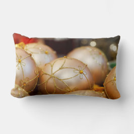 Beaded Blume Gold Ball Ornamente Lendenkissen