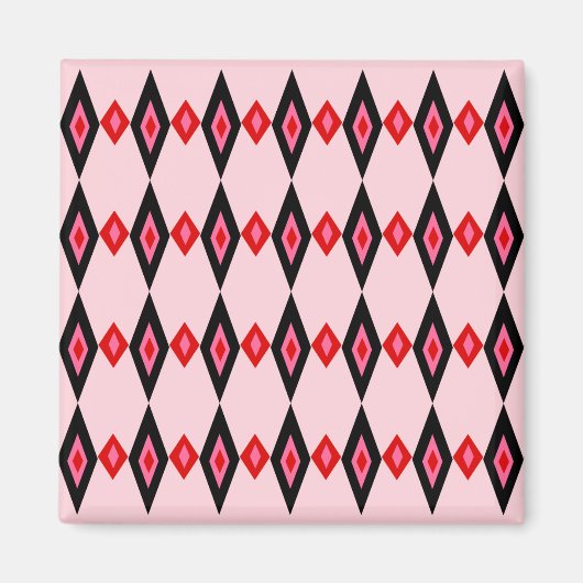 Beaded Diamonds Magnet (Vorne)