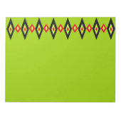 Beaded Diamonds Notizblock (Vorderseite)