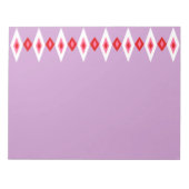 Beaded Diamonds Notizblock (Vorderseite)