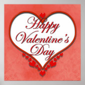 Beaded Heart Valentine Poster (Vorne)