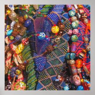Beaded Jewelier Still Life Poster