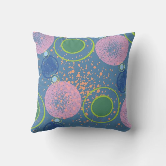 Beaded Planets Glaucous Cushion Kissen (Rückseite)