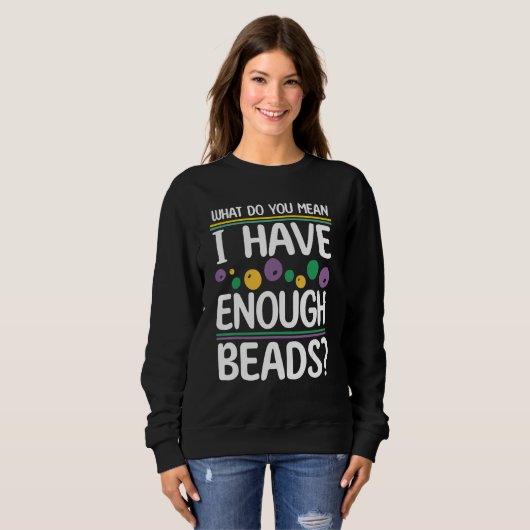 beading & Jewelry making Beadwork jewelry maker Sweatshirt (Vorne ganz)