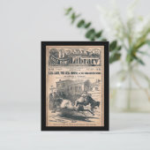 Beadles Half Dime Library No. 1120 1901 Postkarte (Stehend Vorderseite)