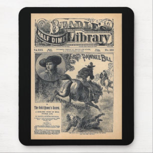 Beadles Half Dime Library Vol XXII Nr. 560 1888 Mousepad