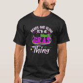 Beads And Bling Its A Mardi Gras Thing Funny Mardi T-Shirt (Vorderseite)