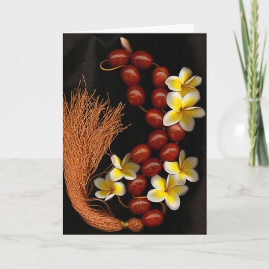 Beads & Blossoms Dankeskarte (Vorderseite)