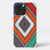 Beads iPhone 13 Pro Slim Gehäuse, glänzend iPhone Hülle (Rückseite)