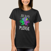 Beads Please Mardi Gras T-Shirt (Vorderseite)