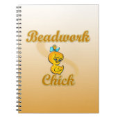 Beadwork Chick Notizblock (Vorderseite)