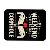 Beag Toss Game Player Langschläfchen Magnet (Horizontal)