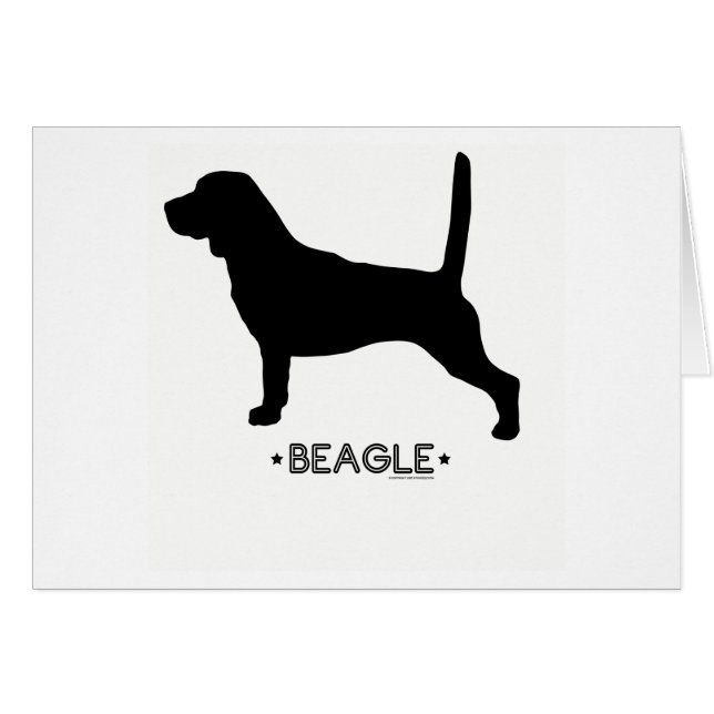 Beagl Karte (Vorderseite (Horizontal))