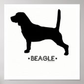 Beagl Print Poster (Vorne)