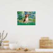 Beagle 1 - Lily Pond Bridge Poster (Küche)
