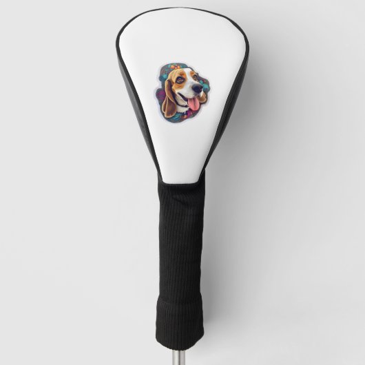 BEAGLE 4 GOLF HEADCOVER (Vorderseite)