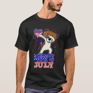 Beagle 4. Juli Männer Frauen Amerikaner T-Shirt