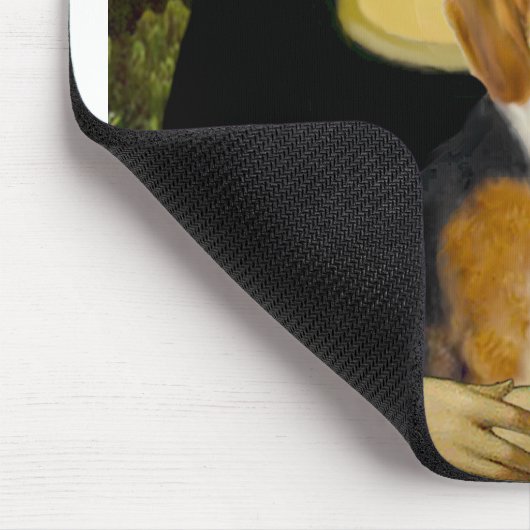 Beagle 7 - Mona Lisa Mousepad (Ecke)