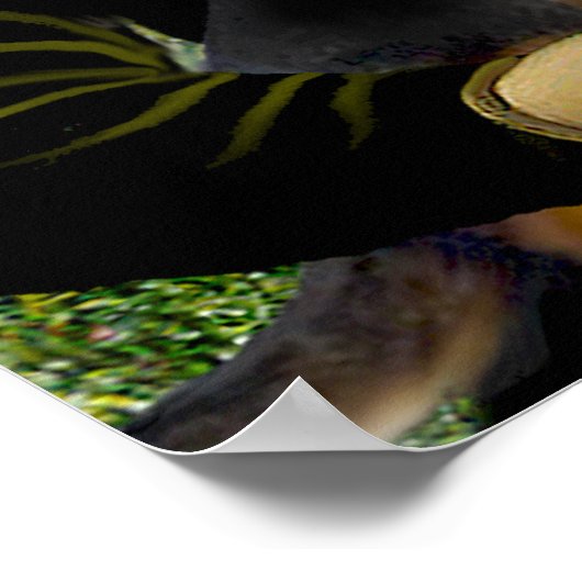 Beagle 7 - Mona Lisa Poster (Ecke)