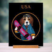 BEAGLE ACRYLSCHILD (Neutral)
