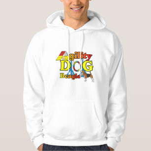 Beagle Agility Geschenke Hoodie