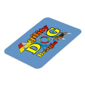 Beagle Agility Geschenke Magnet (Linke Seite)