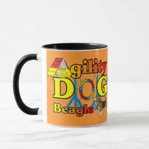 Beagle Agility Geschenke Tasse