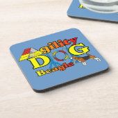 Beagle Agility Geschenke Untersetzer (Linke Seite)