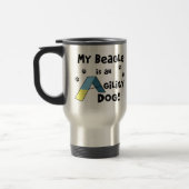 Beagle-Agility-Hundereise-Tasse Reisebecher (Links)