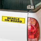 Beagle an Bord Autoaufkleber (Auf Lkw)