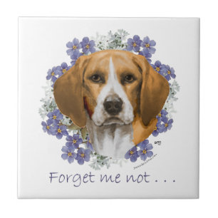 Beagle-Andenken Fliese