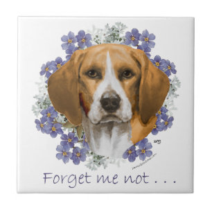 Beagle-Andenken Fliese