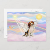 Beagle Angel Postkarte (Vorne/Hinten)