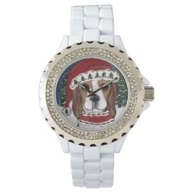 Beagle Armbanduhr (Vorderseite)