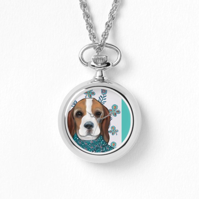 Beagle Armbanduhr (Vorderseite)