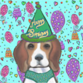 BEAGLE AUFKLEBER (Vorderseite)