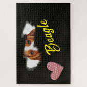 Beagle Augen Solid Color 1000 Stück Jigsaw Puzzle (Vertikal)