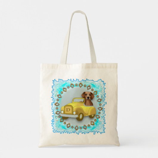 Beagle Autotote Tasche (Rückseite)