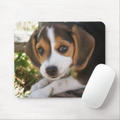 Beagle-Baby-Hund Mousepad (Mit Mouse)