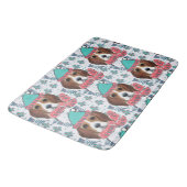 Beagle Badematte (Schrägansicht)