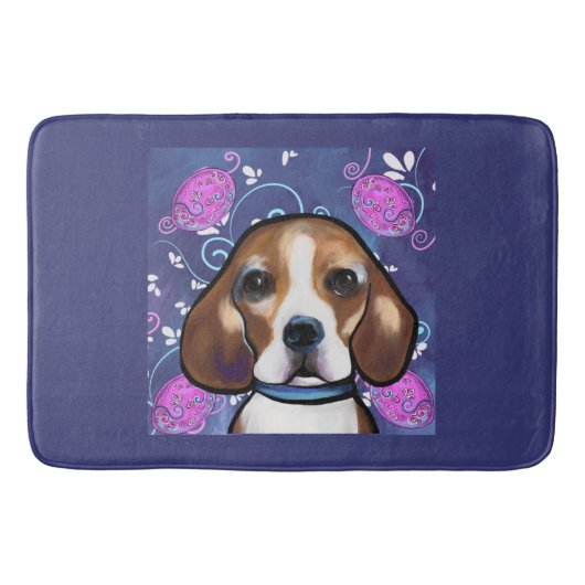 Beagle Badematte (Vorderseite)