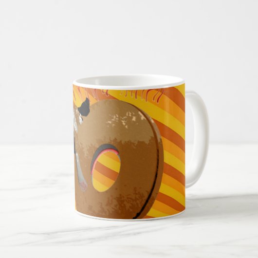 BEAGLE-BAGEL * BAGEL-BEAGLE Tasse (VorderseiteRechts)