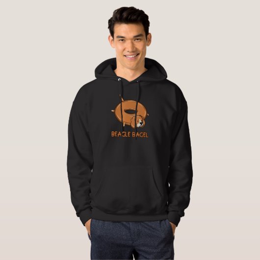 Beagle Bagel Hoodie (Vorne ganz)