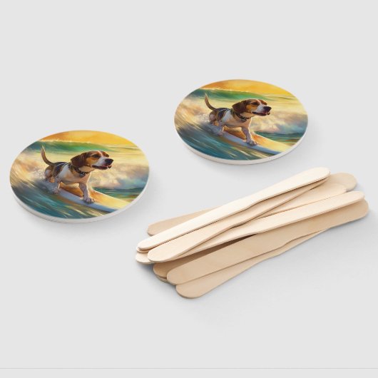 Beagle Beach Surfanstrich Fächer (Non-assembled)